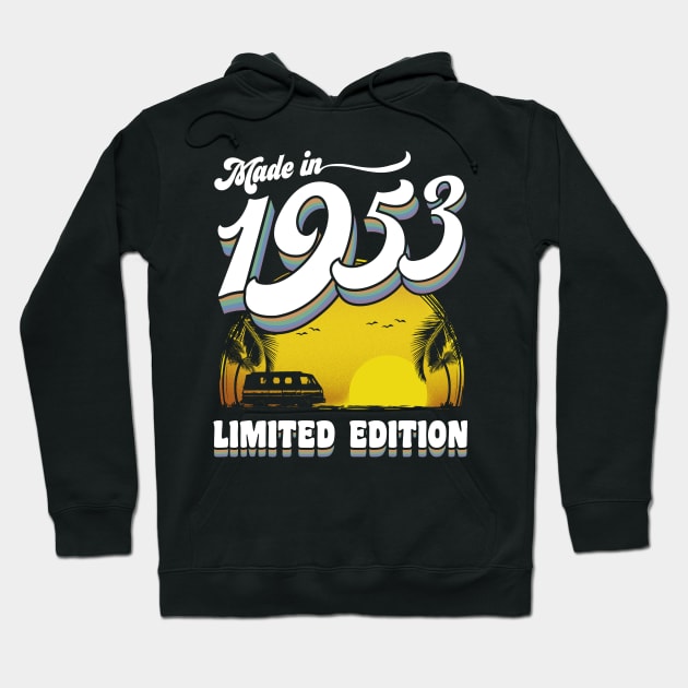 Made in 1953 70th Birthday Gift 70 Years Old 70th Birthday Hoodie by KsuAnn